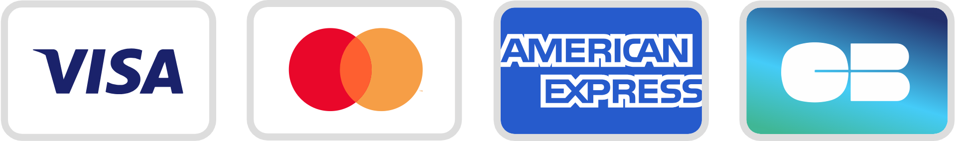 Credit Card logos