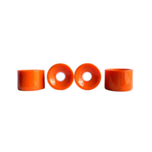 Orange longboard wheels 70mm