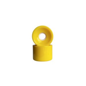 Yellow longboard wheels 70mm