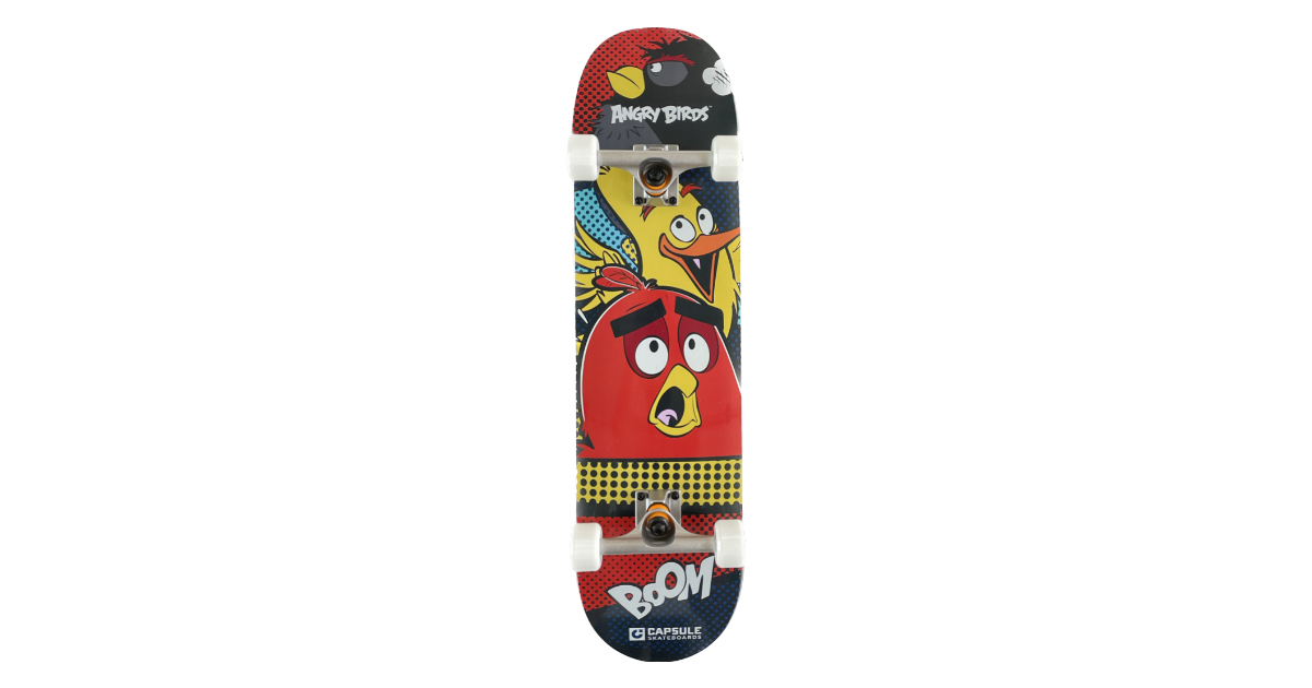 Angry Birds x Capsule Skateboards Flock Boom Complete