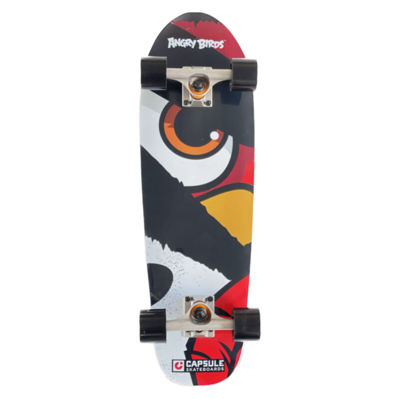 Angry Birds x Capsule Skateboards Angry Red Complete Cruiser
