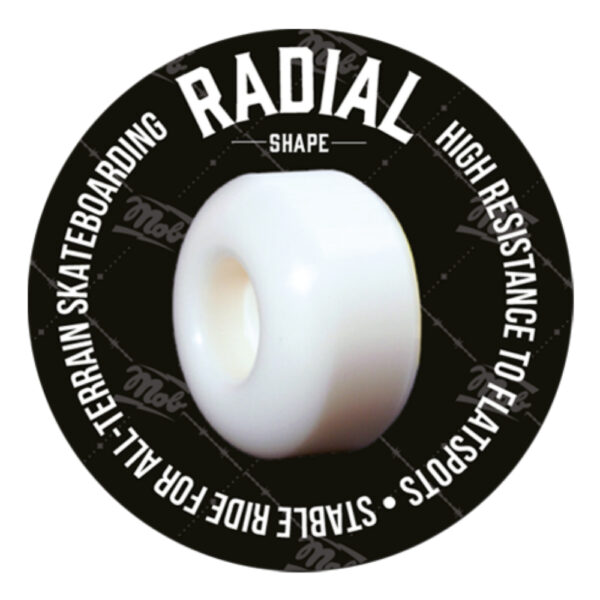 Radial shape Shutterspeed Skateboard Wheels 52mm