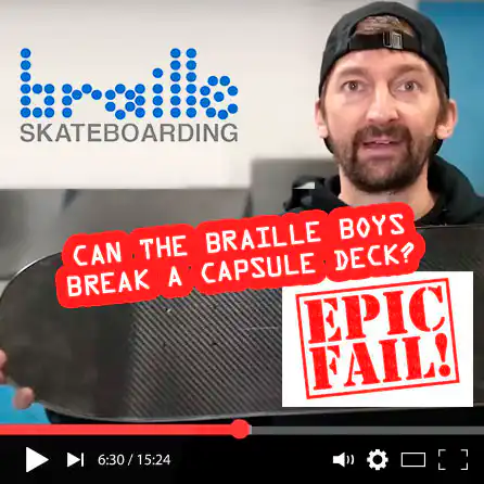 video unbreakable skate