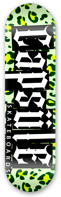 green punk capsule park skatebaord